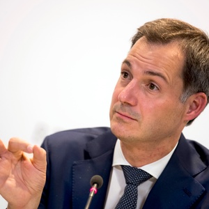 Eerste minister Alexander De Croo (Open VLD)